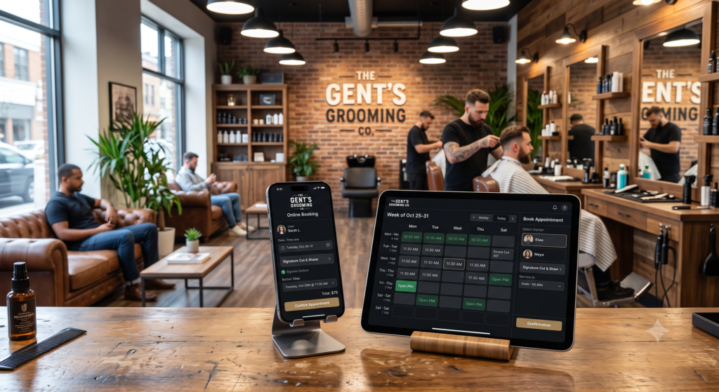 barbershop appointment scheduling software